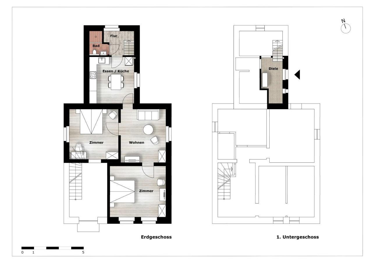 Modern Home Check-In & Chill Down Auf 65 Qm² Bochum Exterior foto